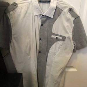 Men’s short sleeve designer shirt
